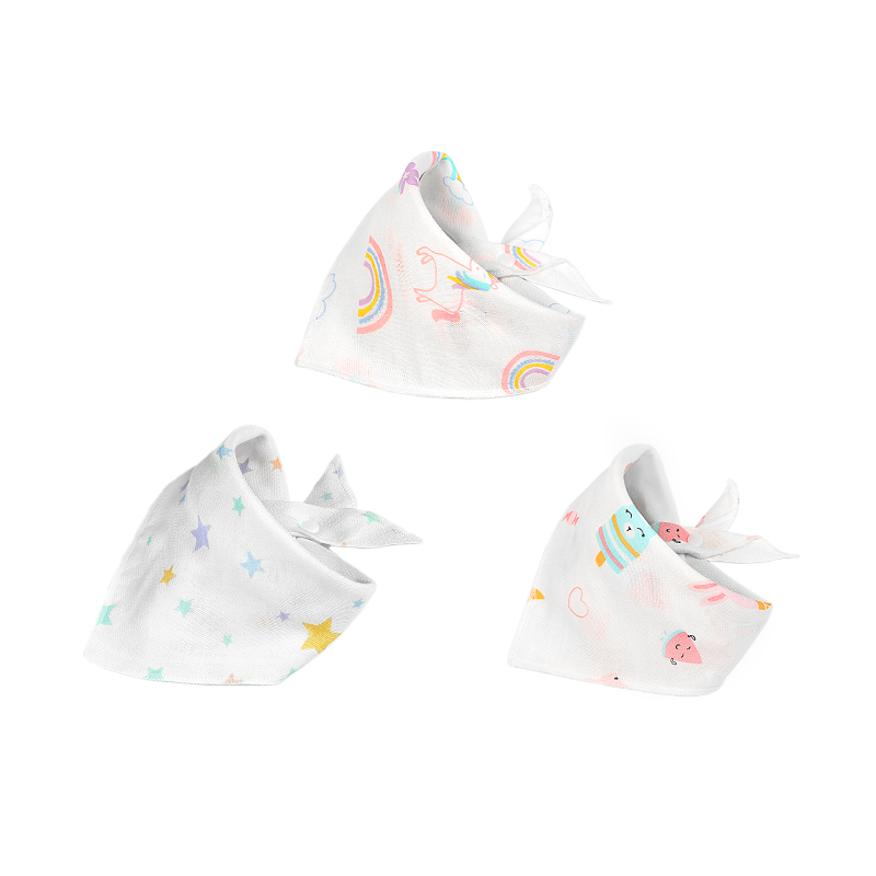 Dry bibs 3-Piece- Unicorn Dream