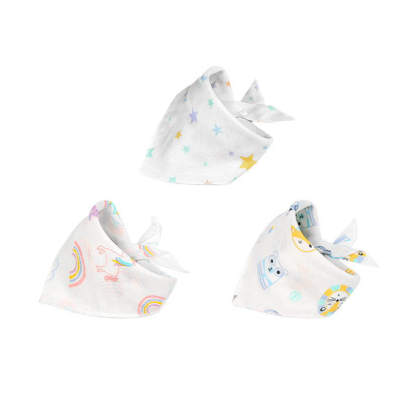 Dry bibs 3-Piece- Ice Cream Party