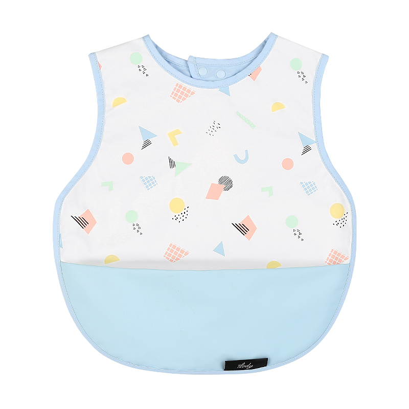 Baby Bibs-Blue Platter