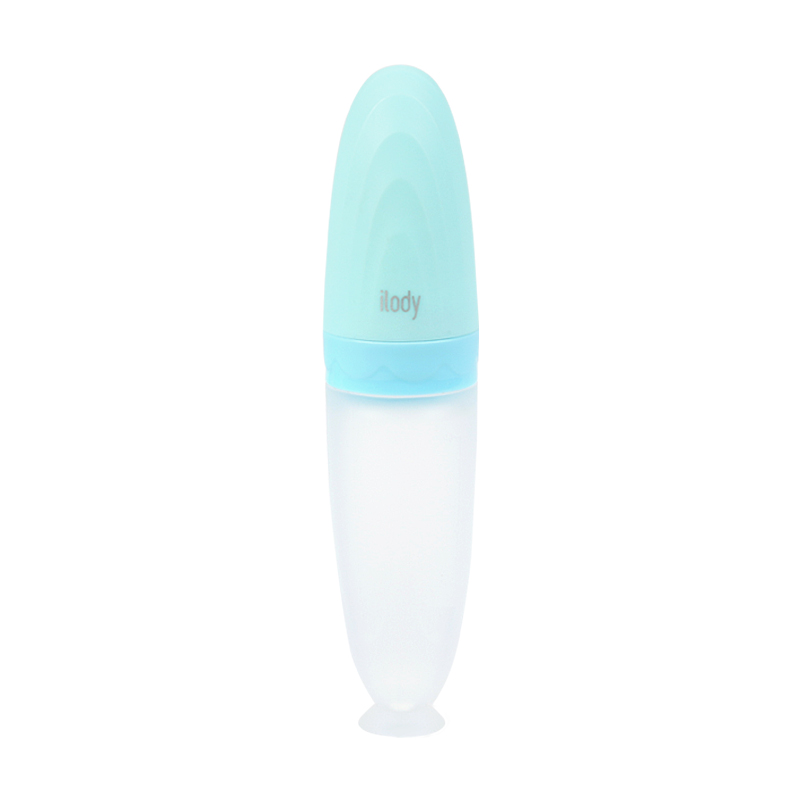 Squeeze Feeding Spoon- Paas Blue