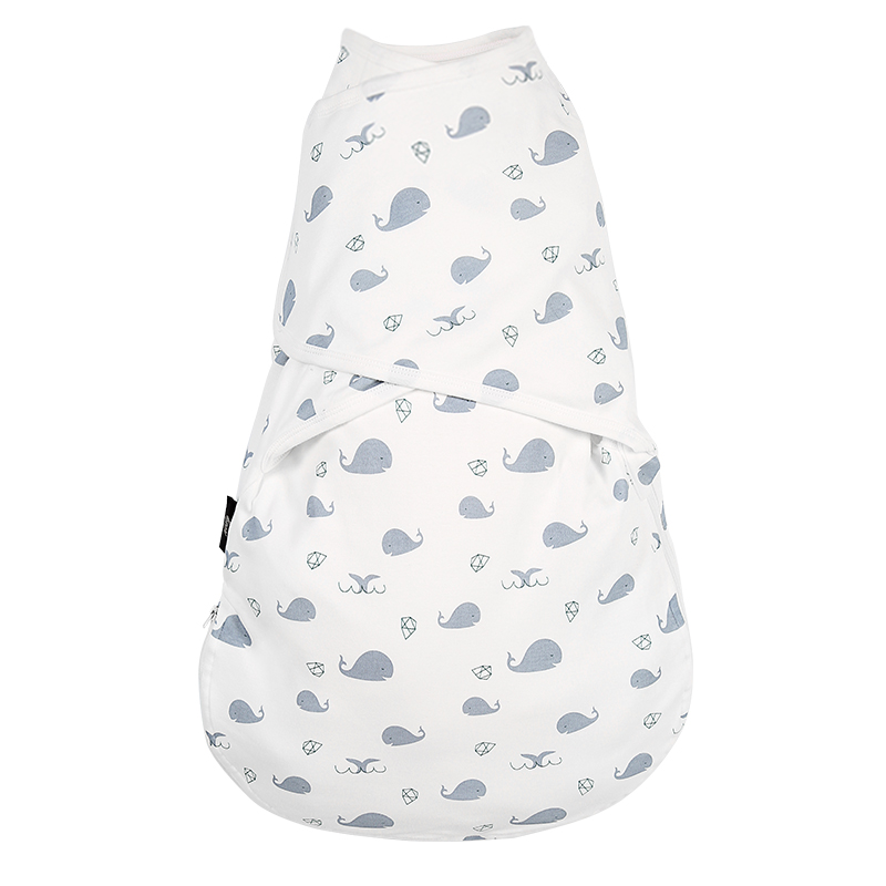 Baby Swaddle- Blue Whale