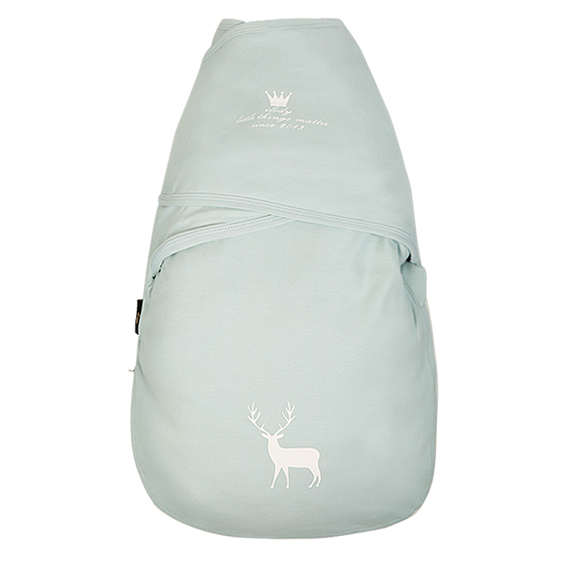 Baby Swaddle- Green Elk