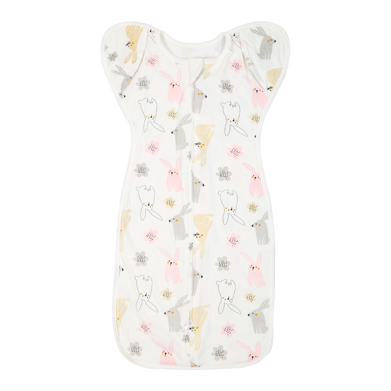 Swaddle Arms Up- Cute Bunny