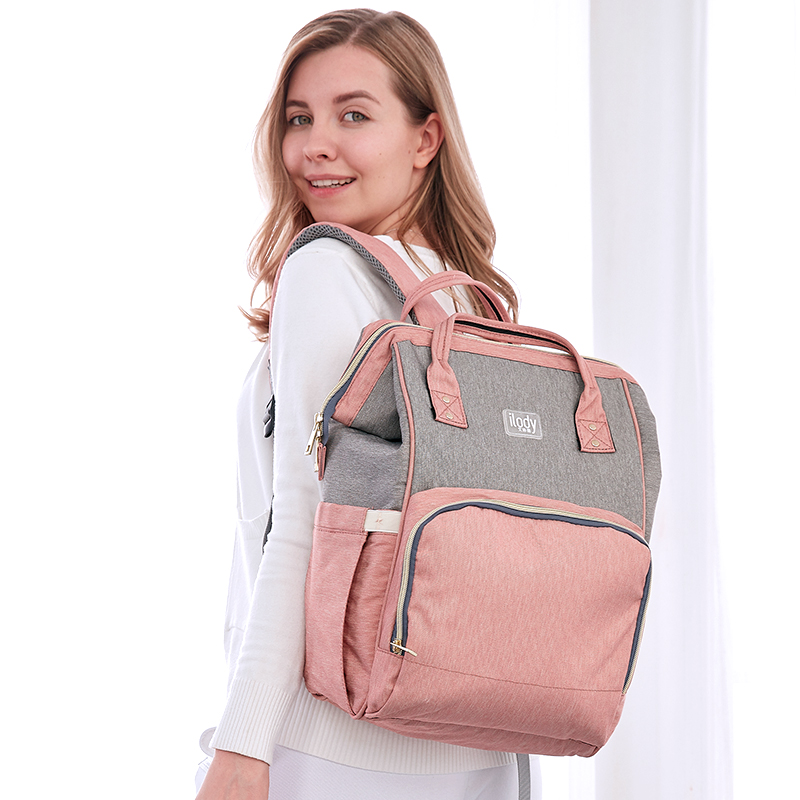 Diaper Bag Multi-purpose -Cinderella Pink